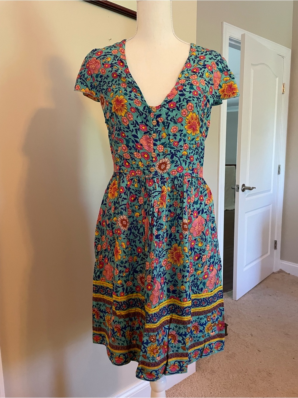 100% Cotton Dress, NWOT, Size S